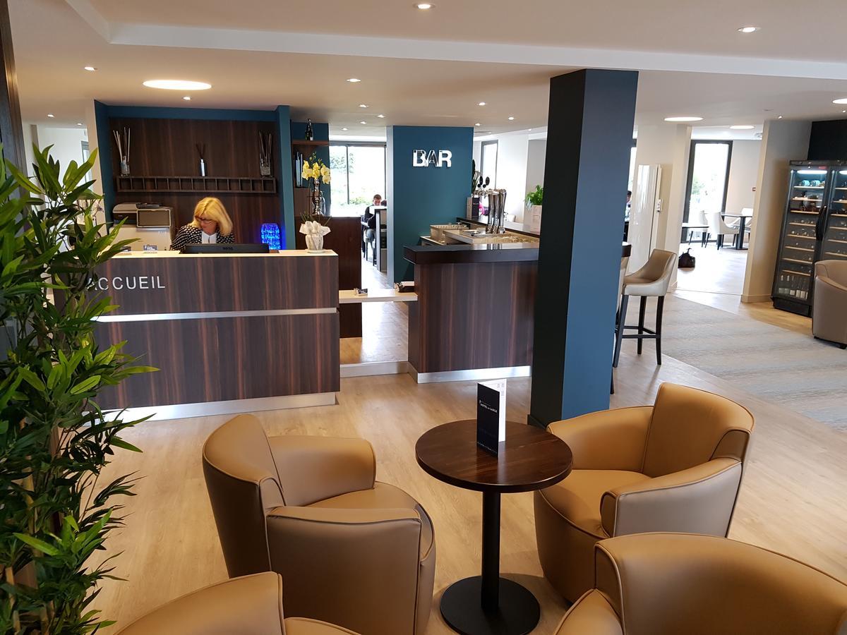 Logis Hotel Du Large Plougonvelin Bagian luar foto