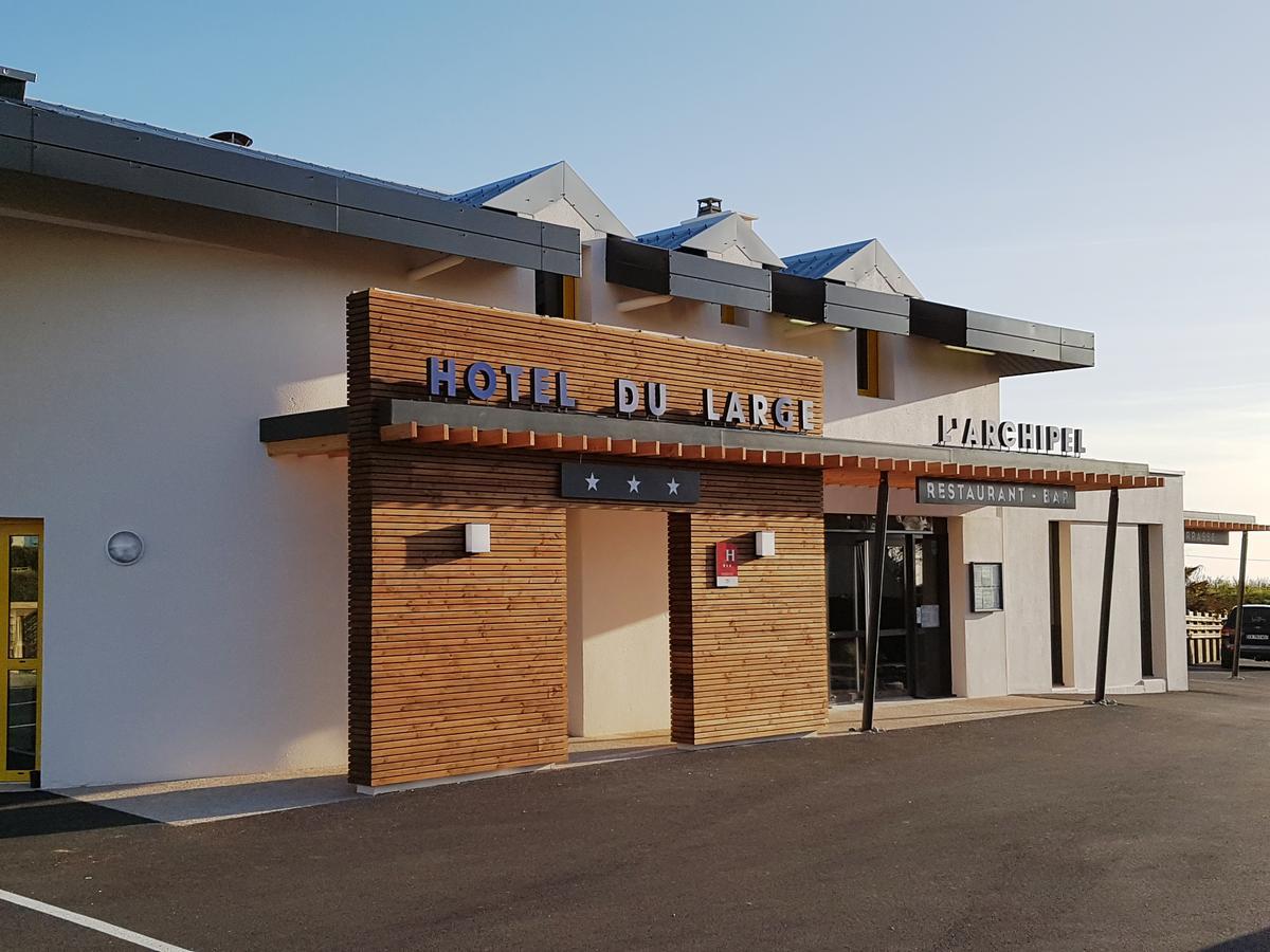 Logis Hotel Du Large Plougonvelin Bagian luar foto